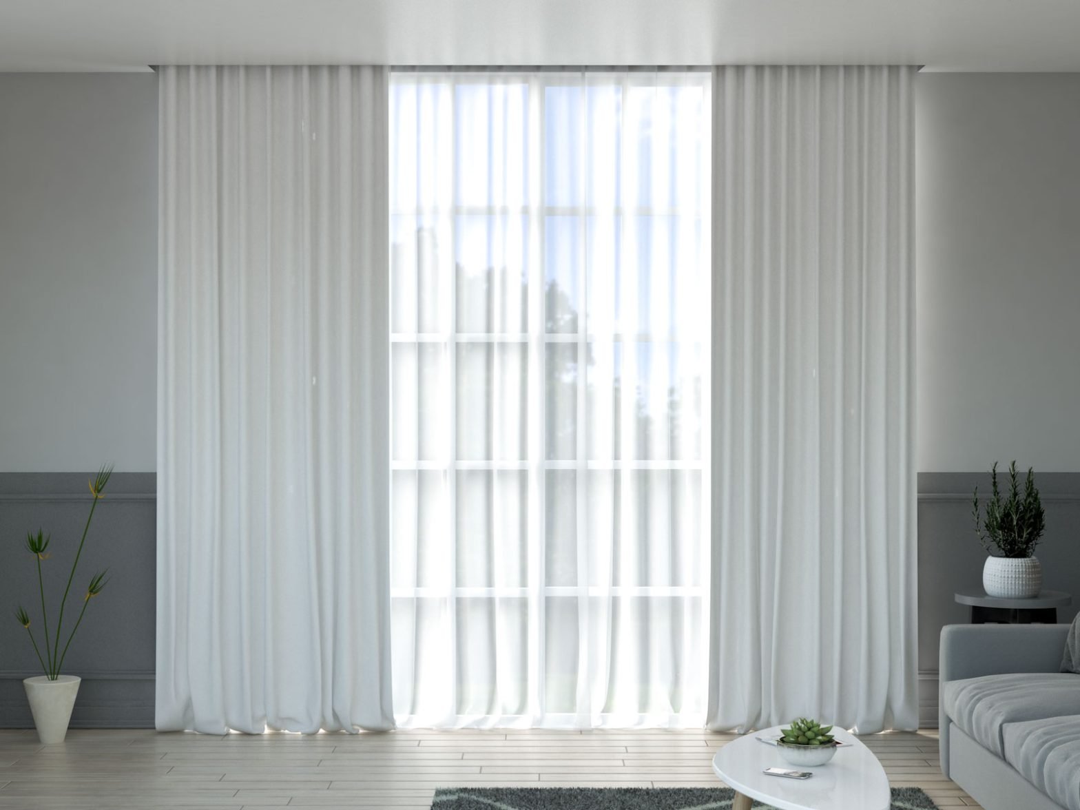Curtain Ideas For Grey Walls